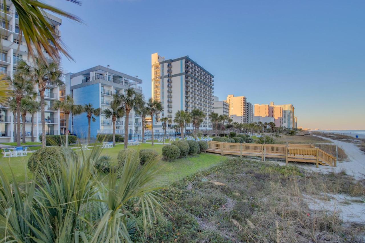 Hosteeva Boardwalk Ocean-Front Condo Миртл-Бич Экстерьер фото