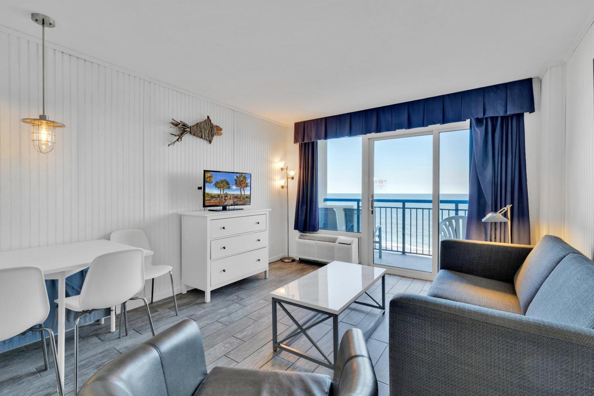 Hosteeva Boardwalk Ocean-Front Condo Миртл-Бич Экстерьер фото